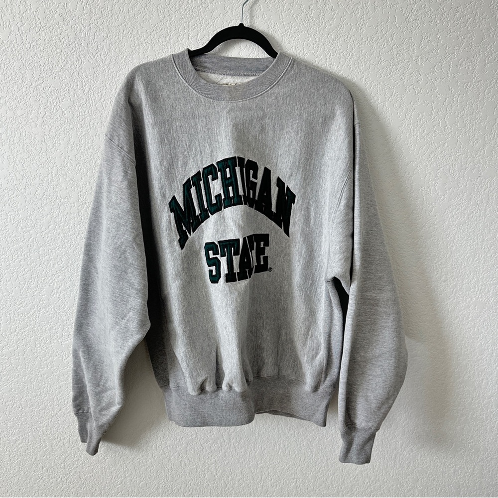 Vintage Michigan State Crewneck Sweater